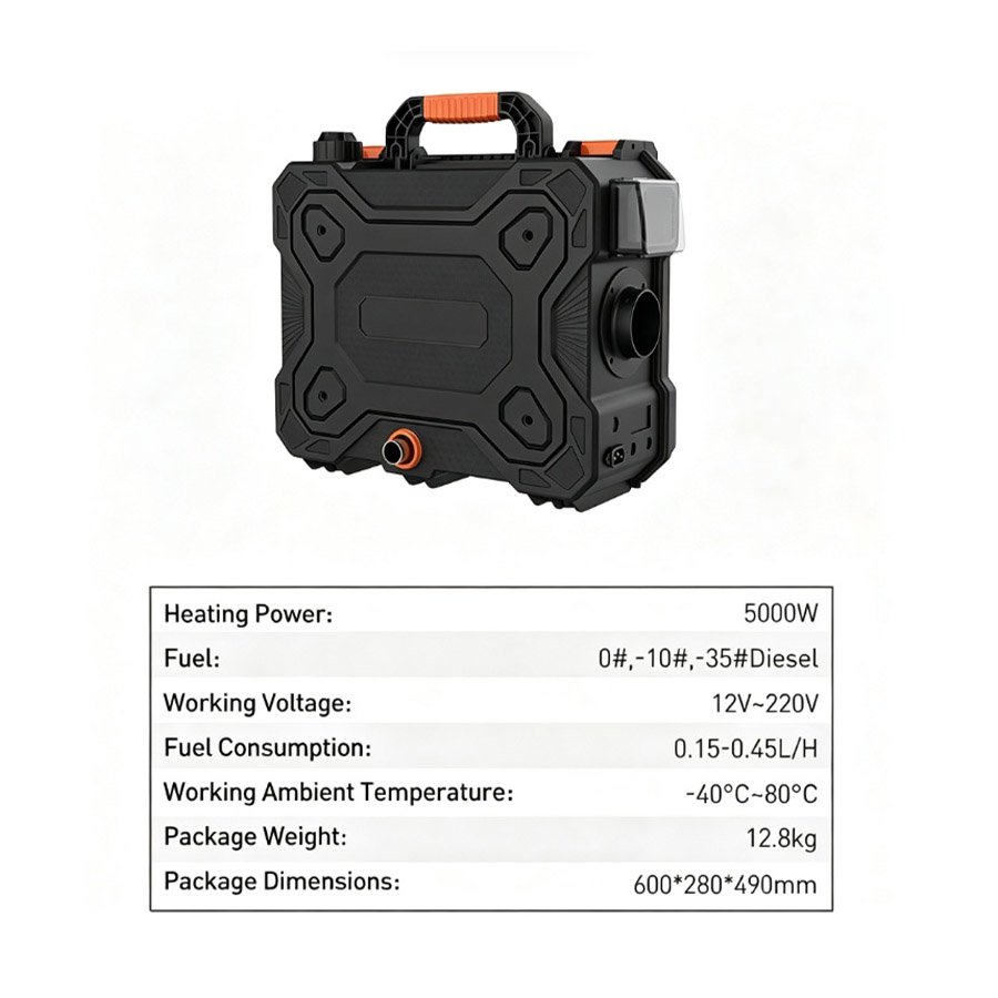 Diesel Air Heater for Temporary Shelters