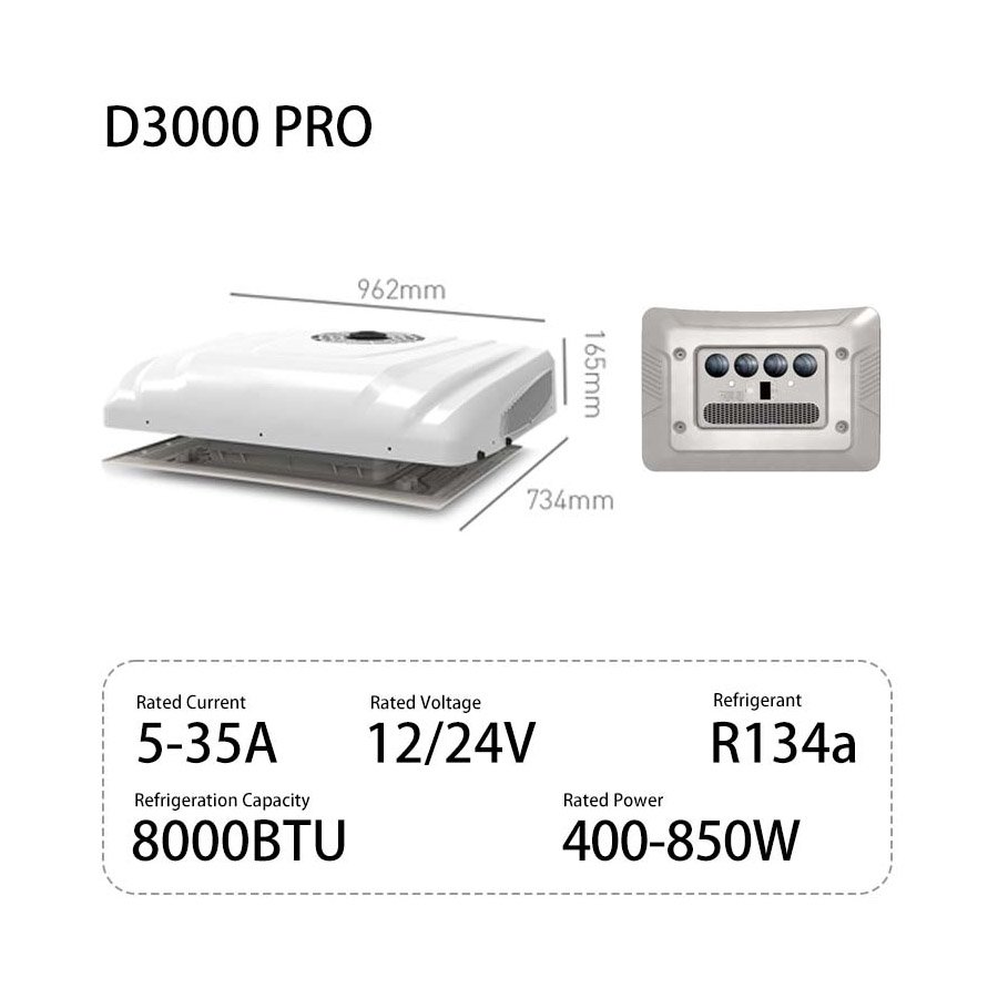 D3000 PRO rooftop parking AC