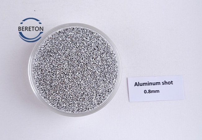 Aluminum Shot 0.8mm | Non-Ferrous Abrasive Media for Aluminum Parts Finishing