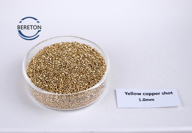 Brass Shot Blasting Media 1.0mm | Copper Alloy Abrasive Shot Supplier