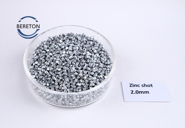 Zinc Cut Wire Shot 2.0mm | Non-Ferrous Abrasive Media for Shot Blasting