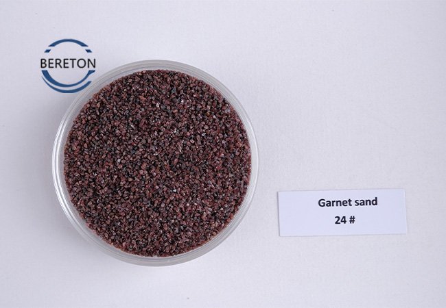 Garnet Sand 24 Mesh | Garnet Abrasive for Sandblasting and Industrial Surface Treatment