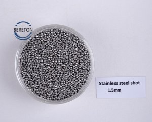 Stainless Steel Shot 1.5mm | Coarse Shot Blasting Media for Steel Structure and Casting