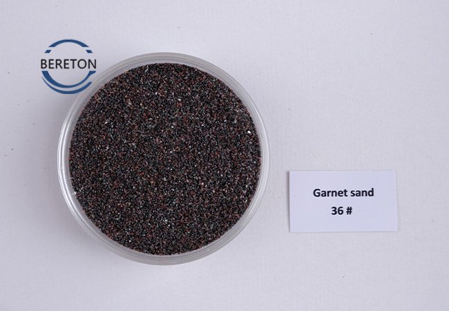 Garnet Sand 36 Mesh | Fine Garnet Abrasive for Sandblasting and Surface Finishing