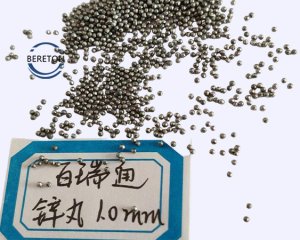 Zinc Spherical Shot 1.0mm | Non-Ferrous Abrasive Media for Shot Blasting
