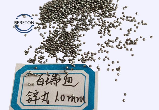 Zinc Spherical Shot 1.0mm | Non-Ferrous Abrasive Media for Shot Blasting