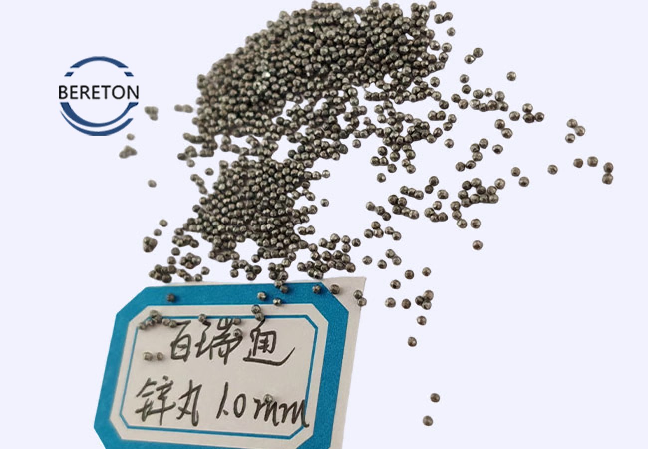 Zinc Spherical Shot 1.0mm | Non-Ferrous Abrasive Media for Shot Blasting