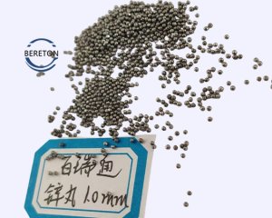 Zinc Spherical Shot 1.0mm | Non-Ferrous Abrasive Media for Shot Blasting