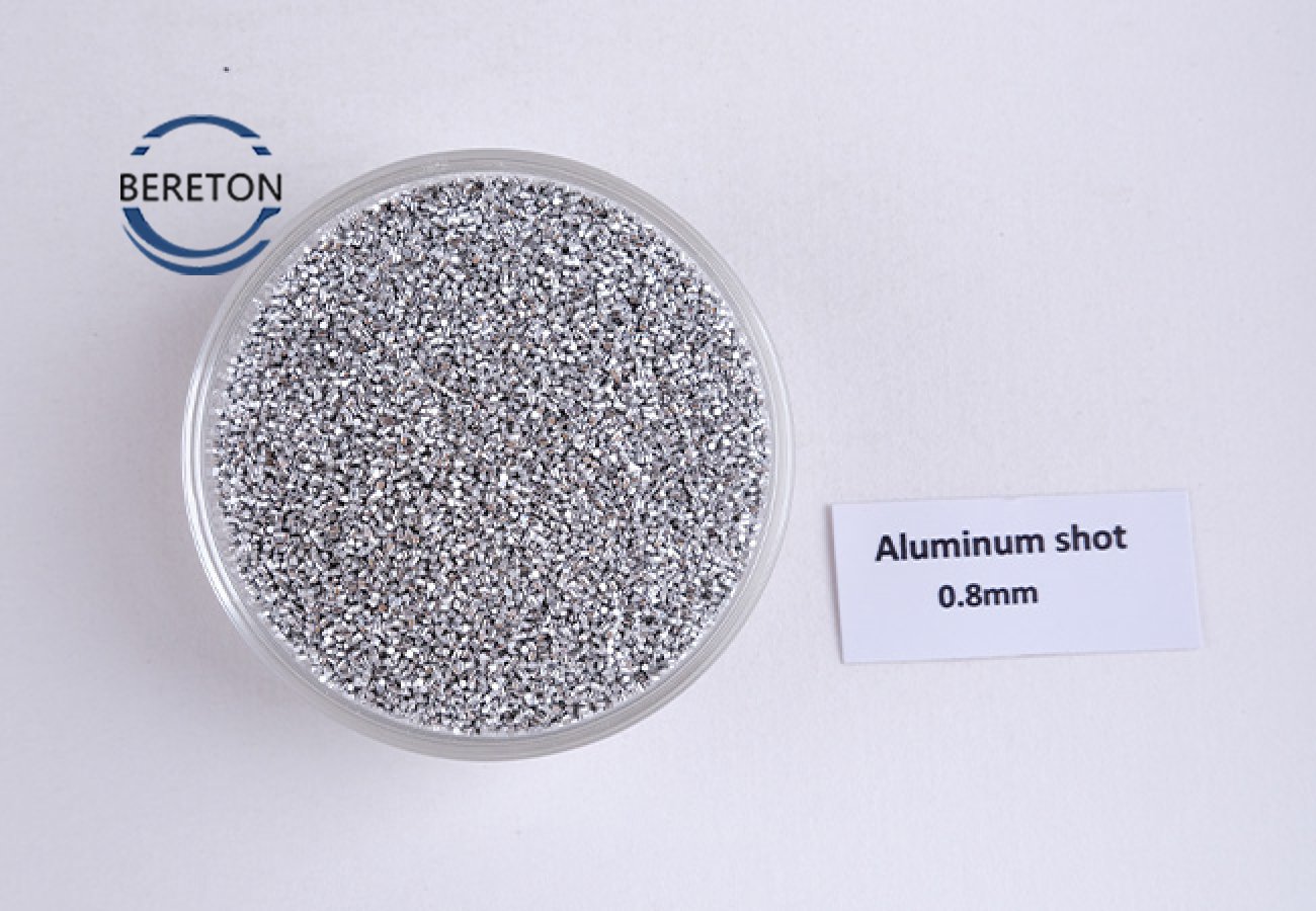 Aluminum Shot 0.8mm | Non-Ferrous Abrasive Media for Aluminum Parts Finishing