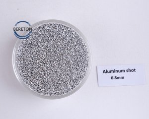 Aluminum Shot 0.8mm | Non-Ferrous Abrasive Media for Aluminum Parts Finishing