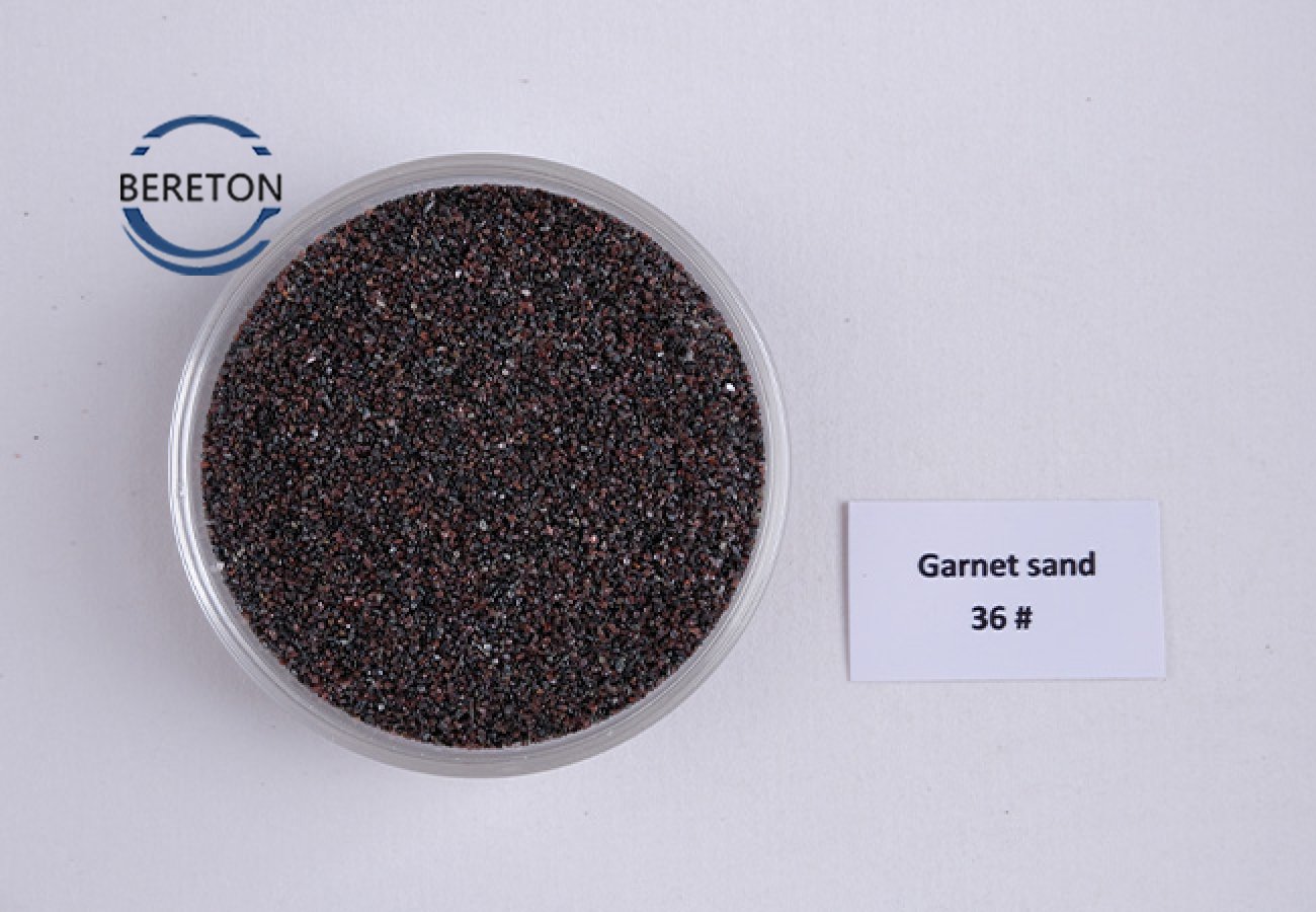 Garnet Sand 36 Mesh | Fine Garnet Abrasive for Sandblasting and Surface Finishing