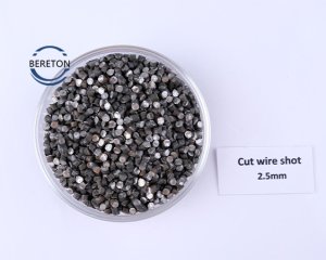 Cut Wire Shot 2.5mm | Extra Coarse Steel Cut Wire Shot for Heavy Duty Surface Preparation