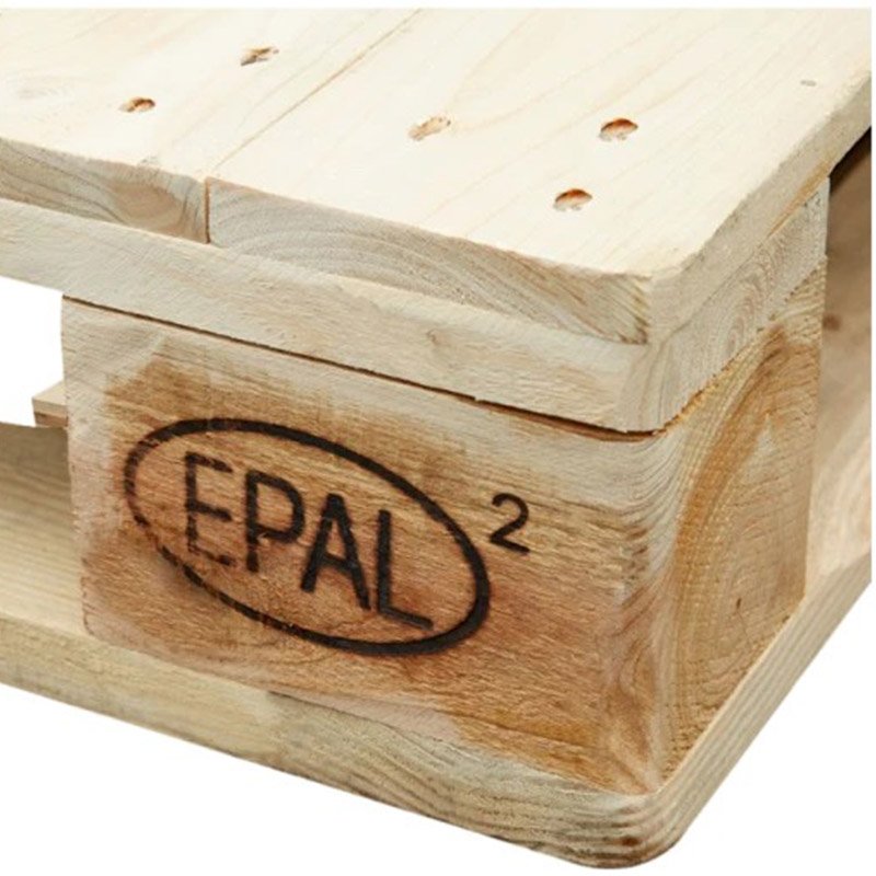 standard euro wood pallet structure