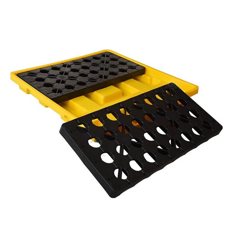 Leak proof plastic pallet industrial design