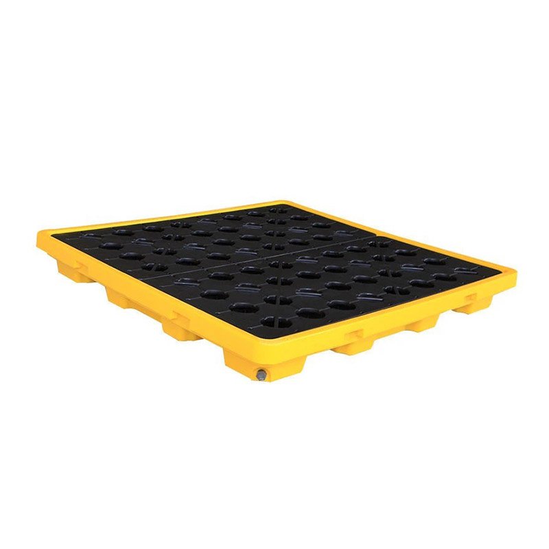HDPE chemical resistant pallet tray