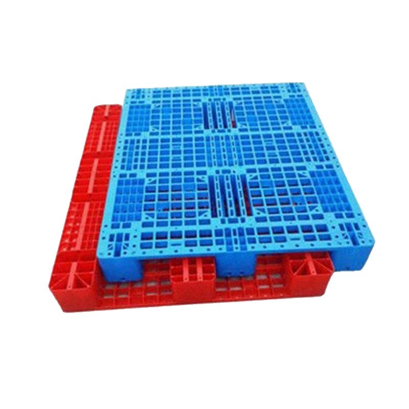 blue folding plastic pallet