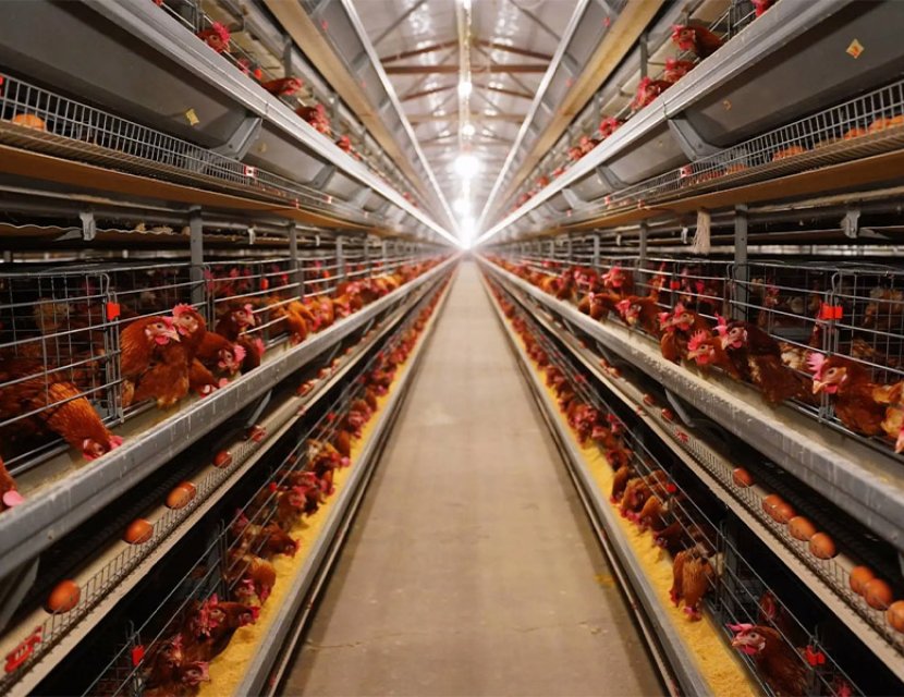 Steel Structure Chicken Coop