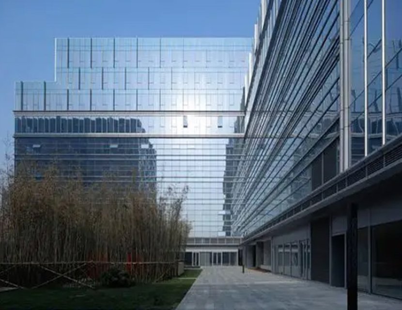 Steel frame office building