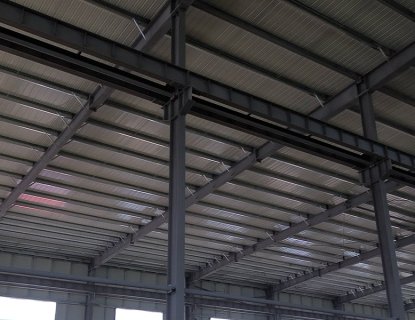 ISO certified steel structure warehouse