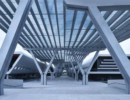 Steel Structure Multi Functional Exhibition Hall