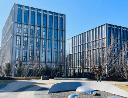 Steel stucture office building
