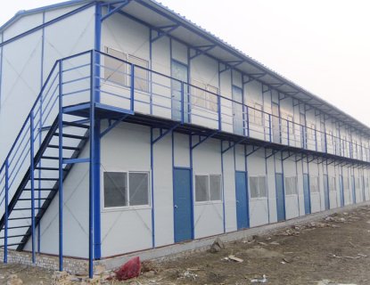 Prefab house steel structure