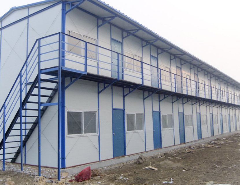 Prefab house steel structure