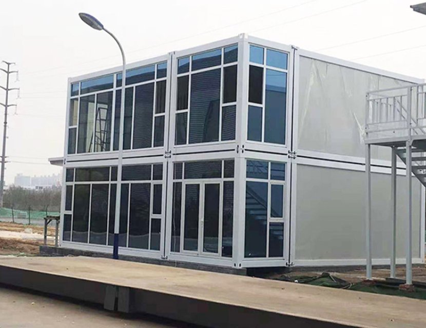 Prefab house exterior