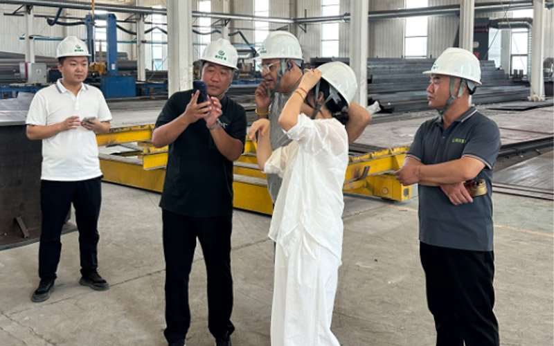 Overseas Client Conducts Dedicated Factory Audit at Derun Heavy Steel