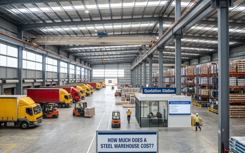 How Much Does a Steel Warehouse Cost? 