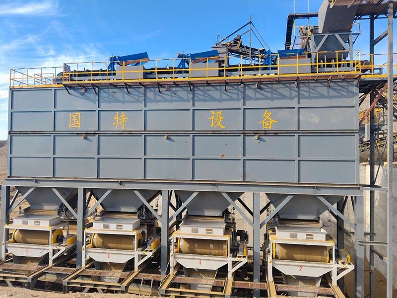 Dry High Intensity Magnetic Drum Separator 8