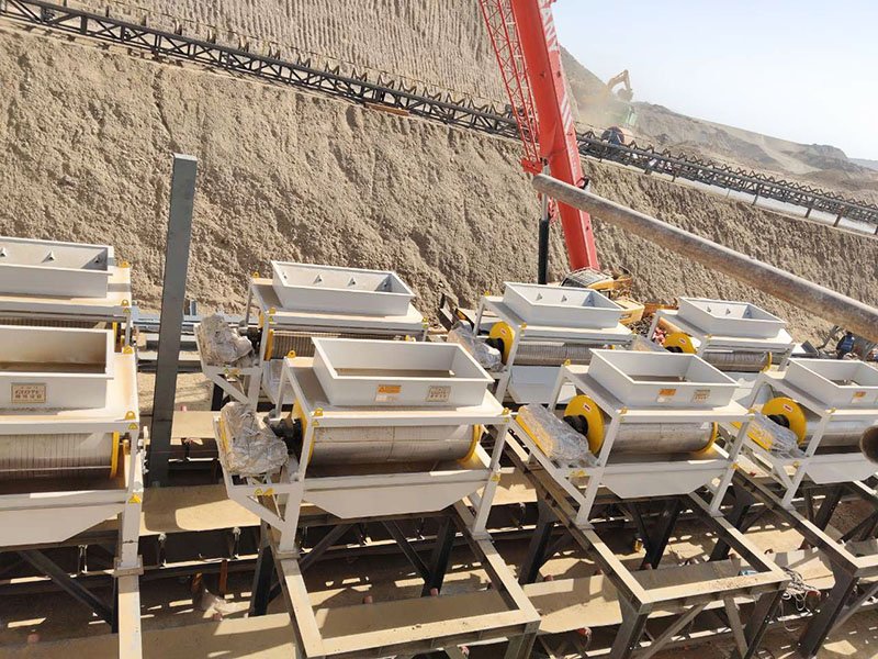 Dry High Intensity Magnetic Drum Separator 6 