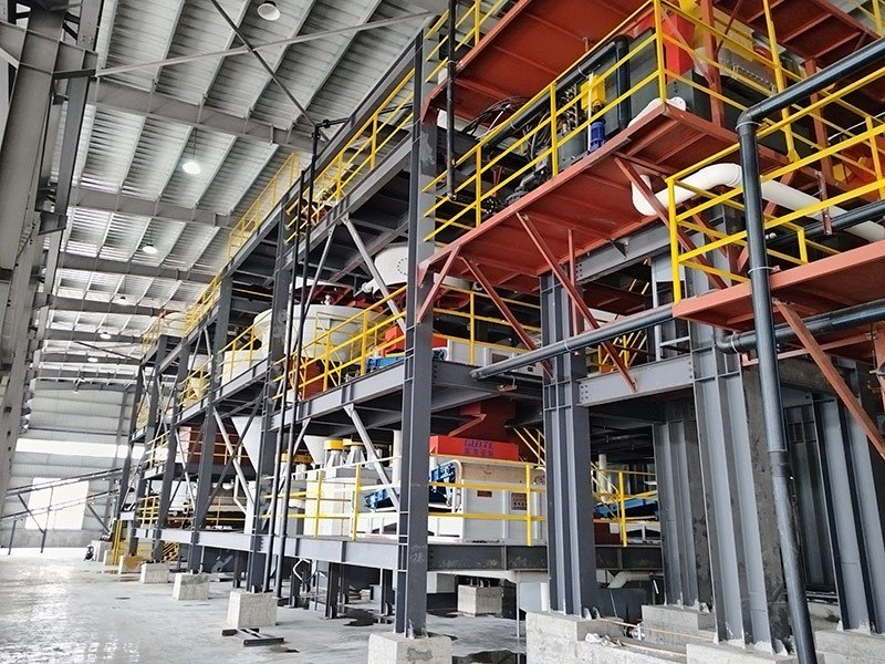Fujian 3,000t/d Quartz silica sand processing plant