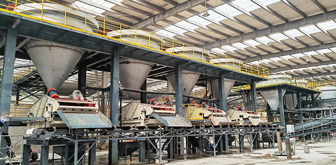 Glass-grade Silica Sand Processing Line