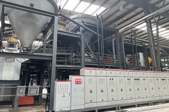 E Shandong 3000TPD Quartz PV Glass Sand Processing Plant