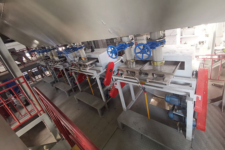 A 1,300TPD Quartz Slab Sand Processing Plant
