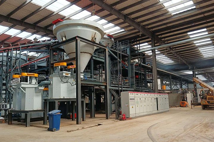 B Shandong 3000TPD Quartz PV Glass Sand Processing Plant