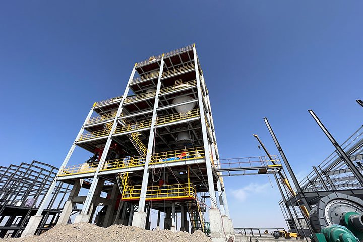 A Gansu 3,000TPD Quartz Glass Sand + Quartz Slab Sand Dual-processing Project