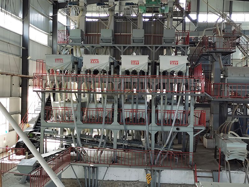1 1,300TPD Quartz Slab Sand Processing Plant
