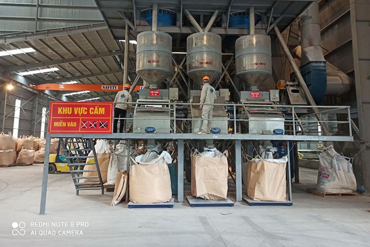 B Vietnam 1,500TPD Quartz Slab Sand Processing Plant