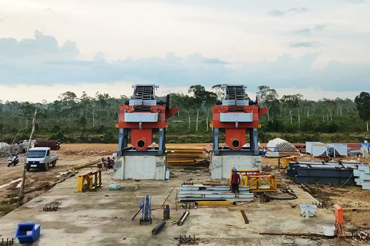 C Malaysia 600TPD Photovoltaic Sand Processing Plant
