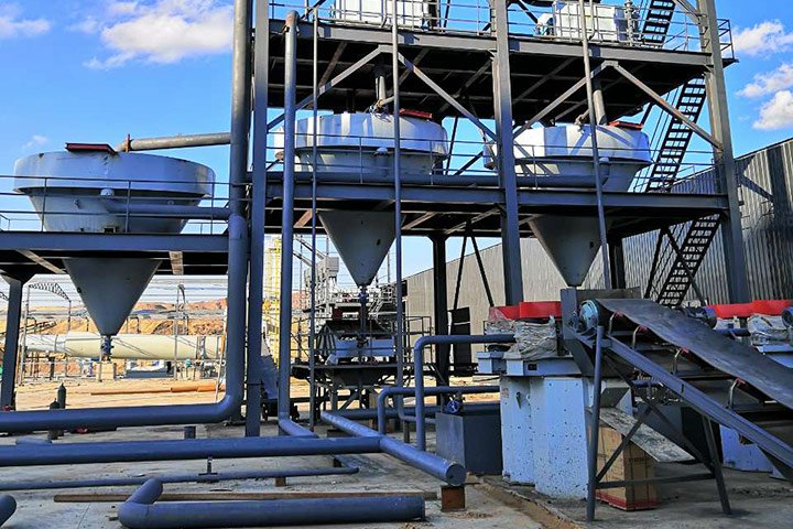 C 800TPD Fracturing Sand Processing Plant in Ningxia