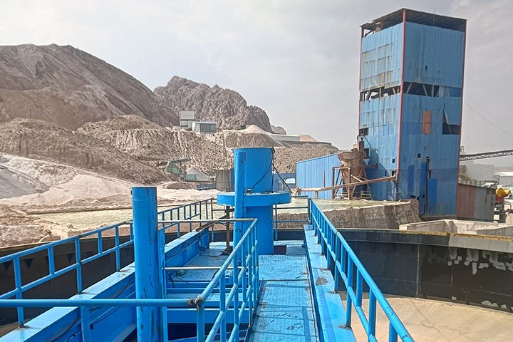 A Silica Sand Processing Plant