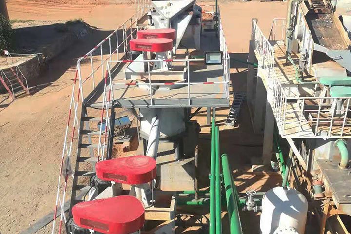 A 500TPD Oil Fracturing Sand Processing Plant
