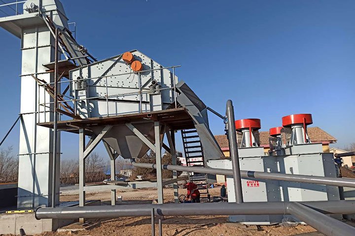 B 500TPD Oil Fracturing Sand Processing Plant