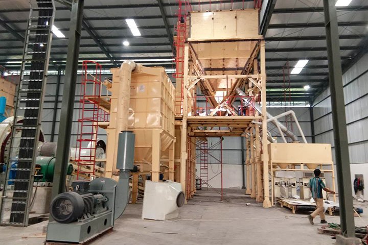 D Indonesia 1,800TPD Silica Flour Processing Plant
