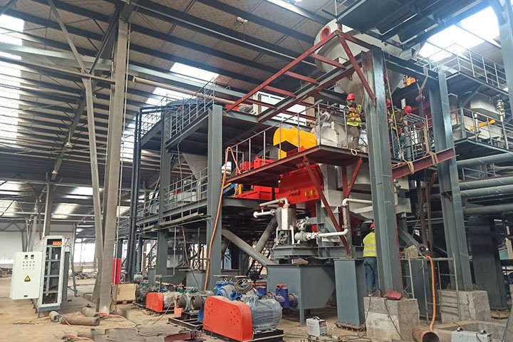 B Anhui 2,800TPD Quartz Glass Sand Processing Plant