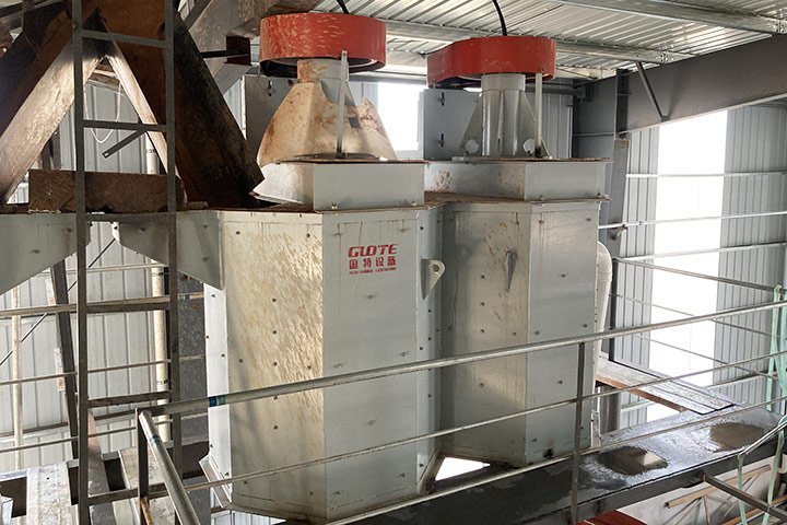 A 500TPD Oil Fracturing Sand Processing Plant