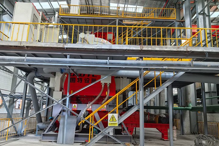 A 4,500TPD Manganese Ore Processing Line