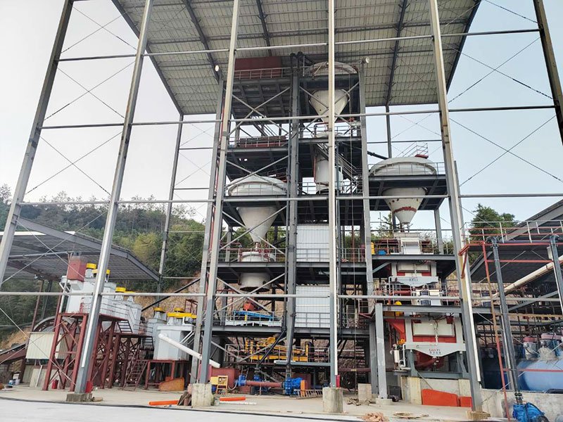 1 1,500TPD Quartz Glass Sand Processing Plant Project